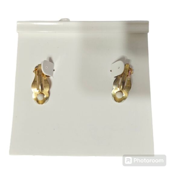 NWT Clip On Giana’s Masterpiece Vintage style Earrings - Picture 3 of 3